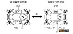 卡西欧手表怎么调时间