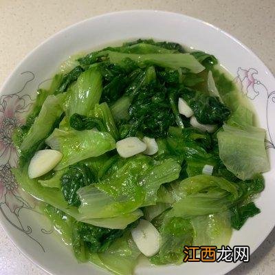 炒生菜是什么样子的？正确炒生菜，值得点赞点赞点赞