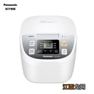 Panasonic 松下4.8L电饭煲 电饭锅 3-6人 备长炭厚锅 智能烹饪 可预约 SR-DC186-N