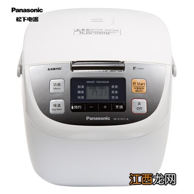 Panasonic 松下4.8L电饭煲 电饭锅 3-6人 备长炭厚锅 智能烹饪 可预约 SR-DC186-N