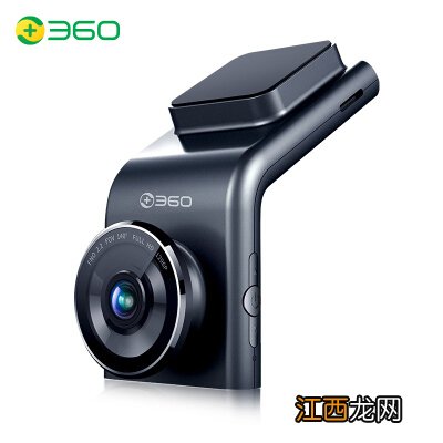 360行车记录仪 G300 迷你隐藏 高清夜视 无线测速 黑灰色