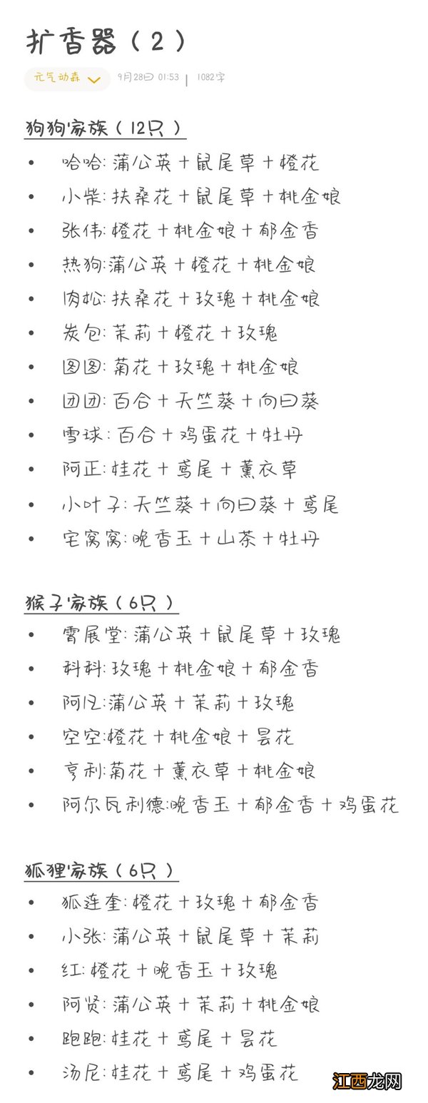 元气动森花园扩香器招揽小动物的花花组合 元气动森花园扩香器招揽小动物的花花组合