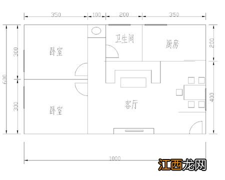 宅基地窄长怎么设计 长方形设计建筑房子图，7.5米x12米房屋设计图