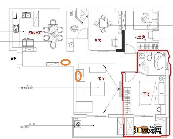 穿衣镜放在哪最旺风水 东南角放什么旺财，罗盘摆放正确图片