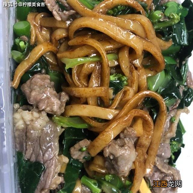 干炒牛河和湿炒牛河的区别