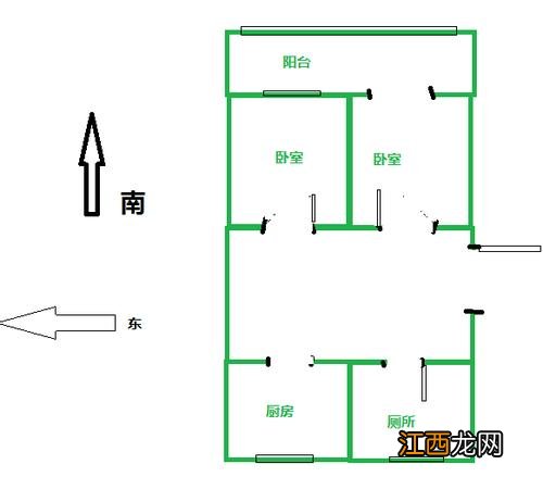 40平一室改两室效果图 60平米一室一厅怎么改两室，套内68平米小三室装修效果