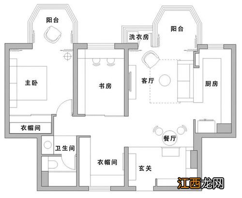 40平一室改两室效果图 90平米两室改三室案例，75平改造三室一厅