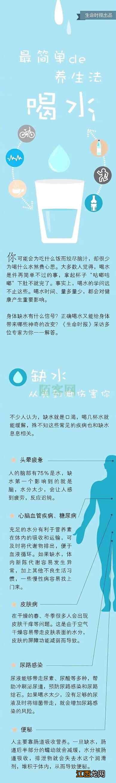 拿起杯子“咕嘟咕嘟”就是喝水吗？何博士告诉你喝水养生的学问