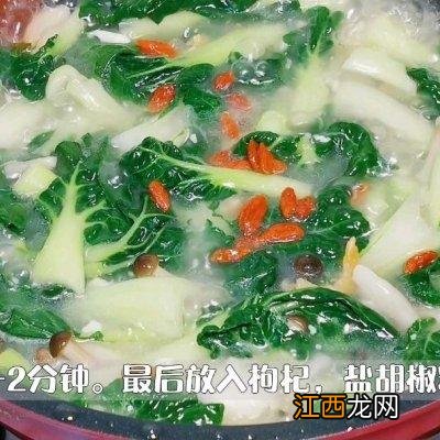 简单白菜汤放什么调料？白菜肉片豆腐汤的做法，几分钟搞定知识点！