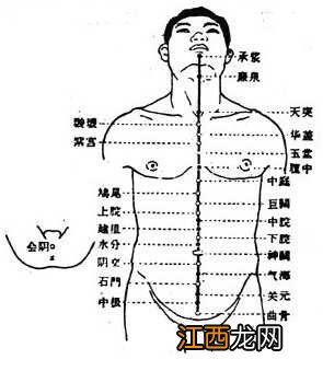 从人体经络图了解身体健康情况