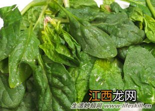 怎样去掉菠菜的涩味？