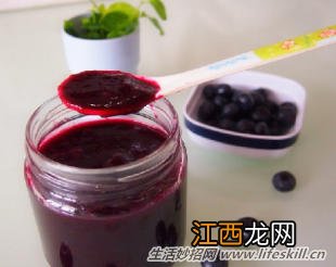 蓝莓果酱的简单做法