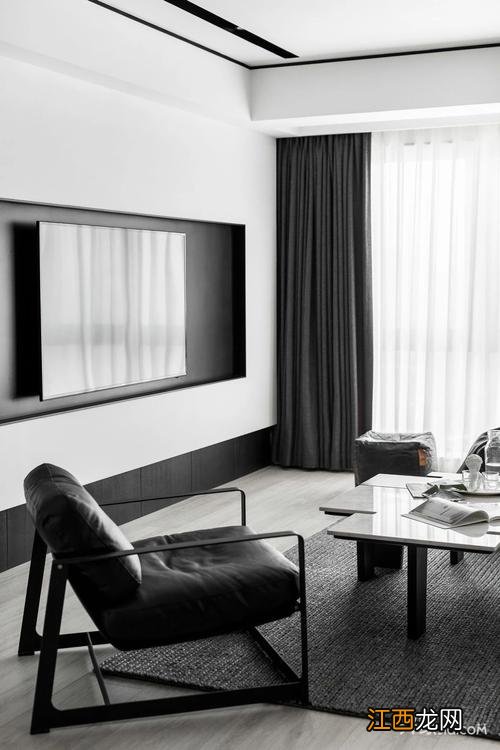 瓷砖灰白色的图片 灰白色装修风格，灰门白墙装修效果图