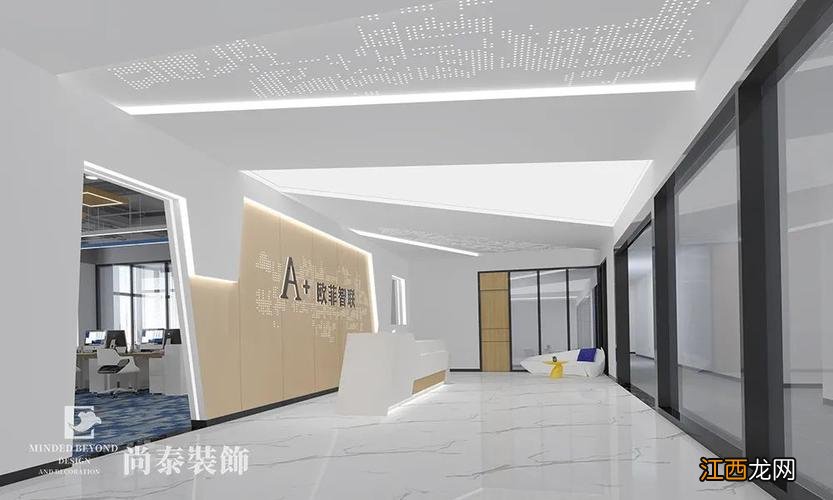 业之峰装饰 装修公司布置效果图，装修公司店面设计效果图大全