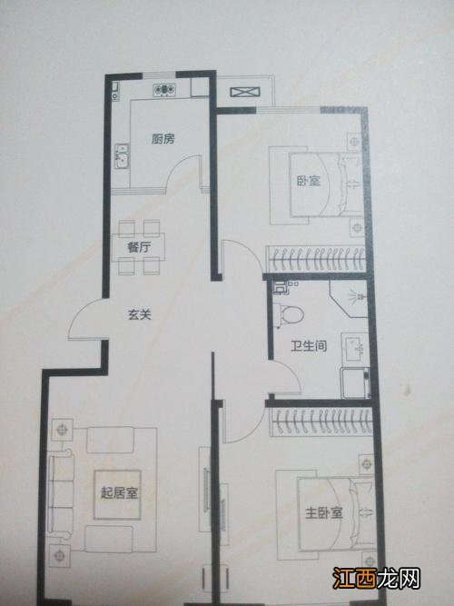 一室一厅小户型户型图 一室一厅最好的风水户型，经典一室一厅户型图