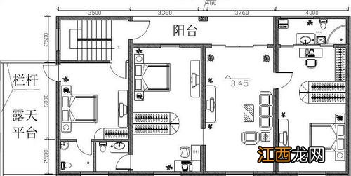 农村二层半别墅20万元 农村自建房设计图，农村最实用的二层房