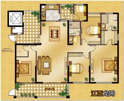 140平米最佳户型图 十大最佳户型图，长户型房子装修效果图