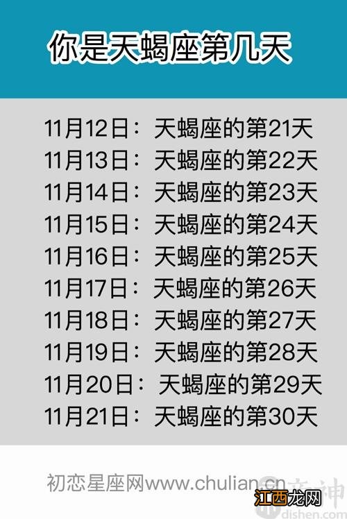 白羊座是几月几号出生 天蝎座是几号出生的，水瓶座是几月几号出生的