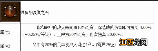 《暗黑破坏神3：夺魂之镰》贼神的复仇之石属性实测介绍攻略