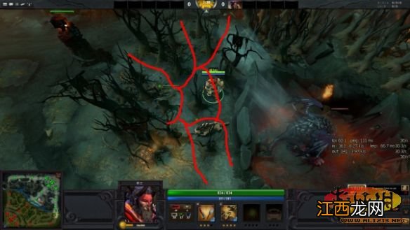 《DOTA2》实用技巧 教你如何在树林中进行反杀