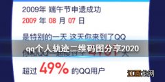 qq个人轨迹二维码在哪里找2020 qq个人轨迹二维码图分享2020