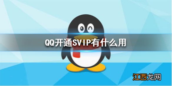 QQ开通SVIP有什么用 SVIP特权介绍