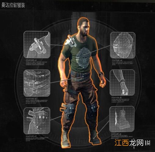 消逝的光芒全服装+喷漆+挂件+娃娃收集展示 国家队服装-丹麦