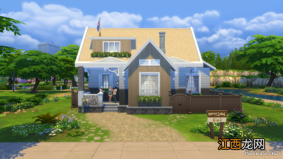 《模拟人生4》温馨小屋图片赏析