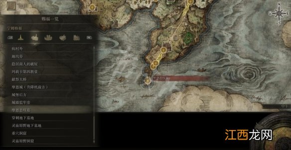 艾尔登法环全赐福位置地图汇总 艾尔登法环篝火地图位置大全 宁姆格福赐福点