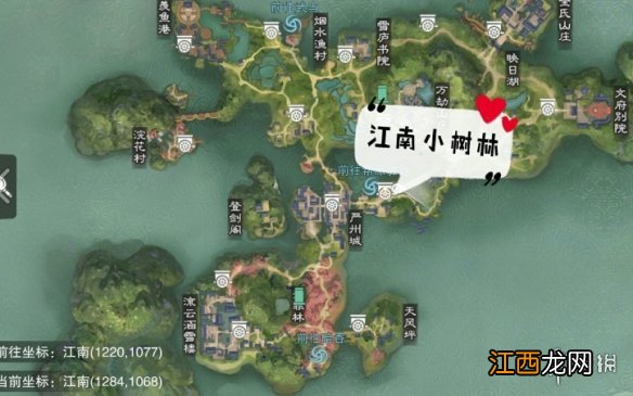 一梦江湖手游12.22打坐点 2019年12月22日坐观万象打坐修炼地点坐标