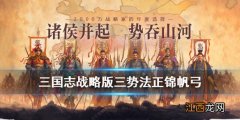 三国志战略版三势法正怎么玩 三国志战略版法正三势阵阵容推荐