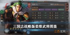 三国志战略版姜维武将图鉴 S4武将姜维属性战法简评