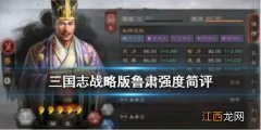 三国志战略版鲁肃怎么搭配 S3新武将鲁肃使用攻略