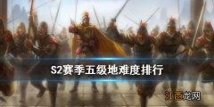 三国志战略版S2哪种五级地好打 5级地防守阵容一览