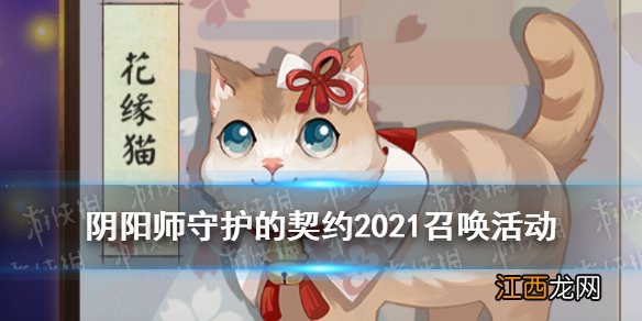 阴阳师守护的契约2021召唤活动介绍 阴阳师花缘猫怎么获得