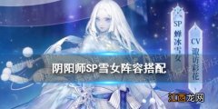 阴阳师SP雪女阵容搭配 阴阳师SP蝉冰雪女就业阵容