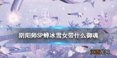 阴阳师SP雪女御魂搭配推荐 阴阳师SP蝉冰雪女带什么御魂