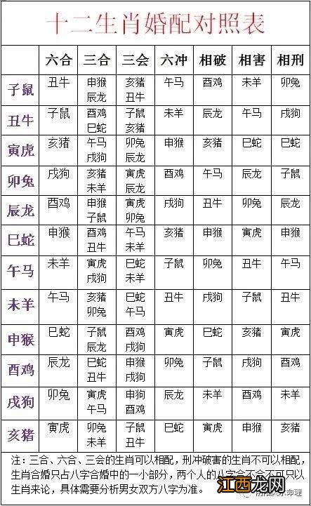 能够爱一辈子的生肖配对 天生不能在一起的生肖配对，婚配不合的生肖