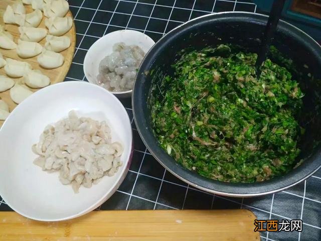 海螺素馅饺子 海螺肉和什么包饺子