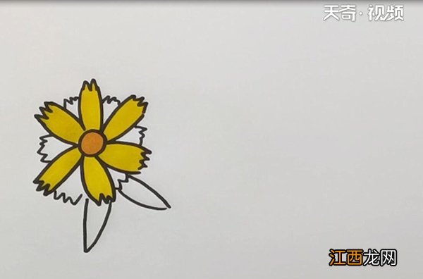 花卉简笔画