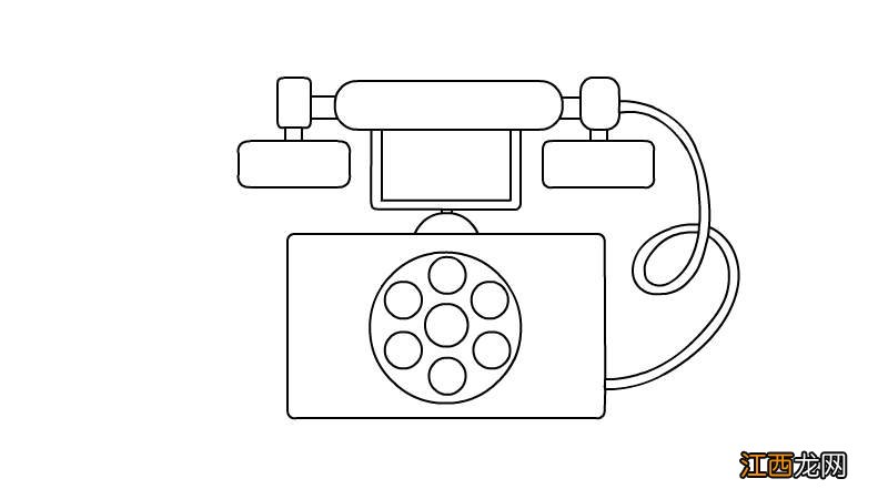 电话机简笔画