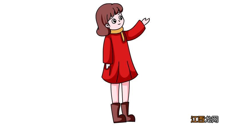 漫画女孩简笔画怎么画