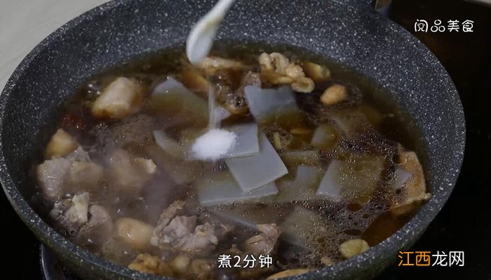 粉皮炖鸡块的做法 粉皮炖鸡块怎么做