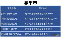 江门四市电动车上牌办理地点有哪些地方 江门四市电动车上牌办理地点有哪些