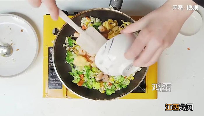 全素蛋炒饭怎么做 全素蛋炒饭