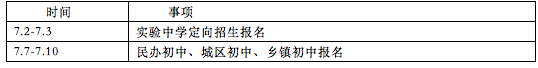 2020长兴中考时间 2022长兴初中报名时间