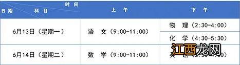 成都中考时间安排科目 成都中考时间安排2022