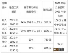 2022连云港职工基本养老保险缴费工资基数