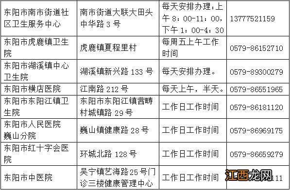 金华市健康证办理指南 金华市健康证怎么预约