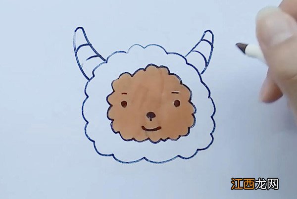 绵羊的简笔画 绵羊怎么画好看